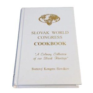 Vintage Cookbook 1st Edition Rare Slovak World Congress Cookbook